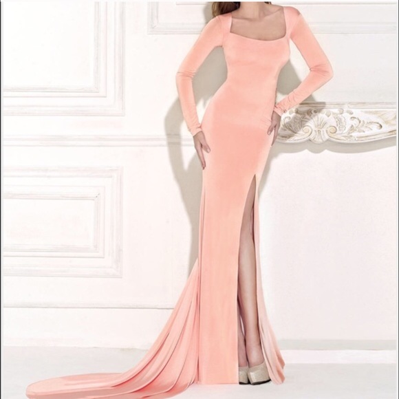 Tarik ediZ Dreas size 6 in salmon