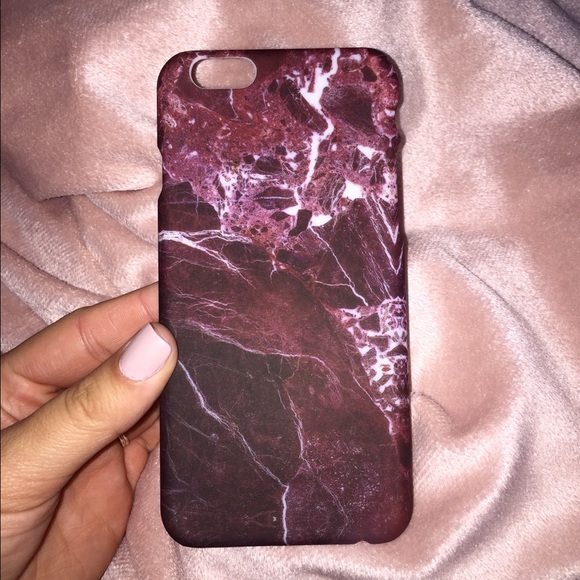 💥💥SALE💥💥Maroon Red Marble Iphone 6/6s Case