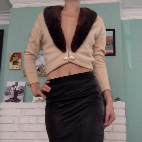 50's vintage Cashmere sweater