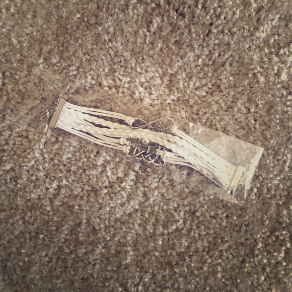 NEW White Rope Bracelet