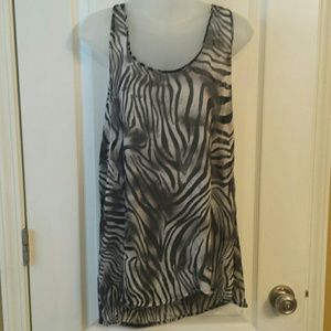 Poetry Flowy Sleeveless Blouse