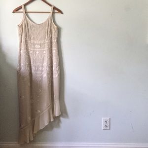 Vintage Inspired Asymmetrical Dress