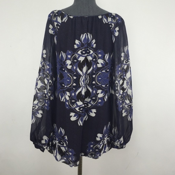 Tory Burch 100% silk Shirt - Picture 2 of 4