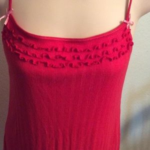 DKNY cami size m red