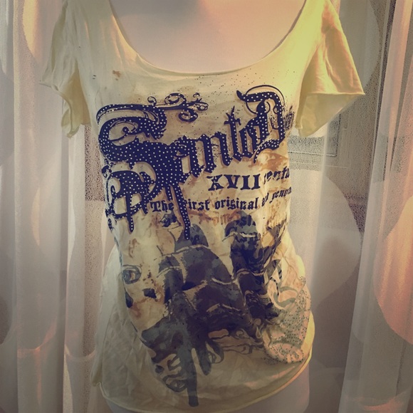 Destroyed back graphic T 💀