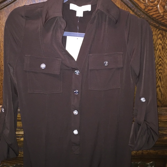 Brown Michael Kors dress NWT