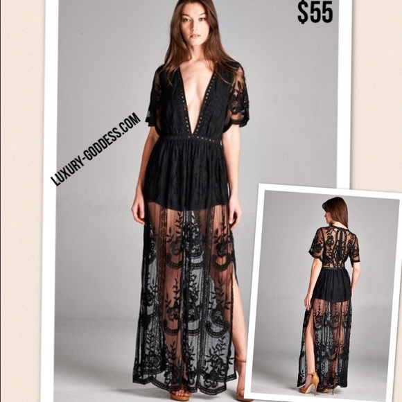 💖💖Sold Out💖💖 Maria lace maxi - Picture 1 of 1