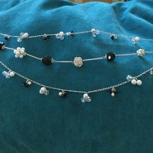 White House Black Market Beaded Necklace