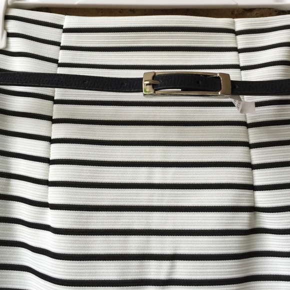BNWT High waisted striped sexy pencil skirt - Picture 3 of 4