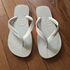 BRAND NEW White Havaianas