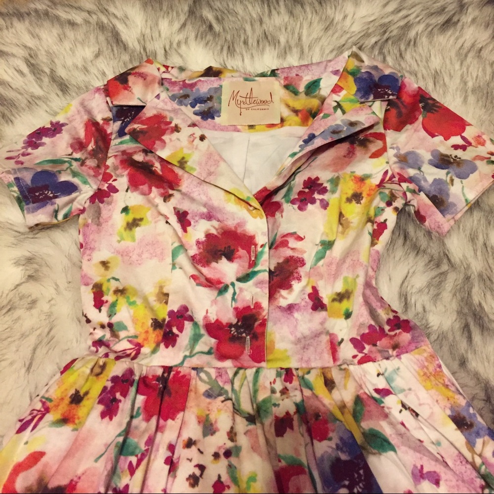 Modcloth floral dress