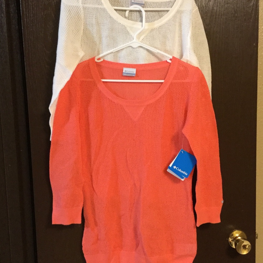 Columbia Sweaters (multiple colors).