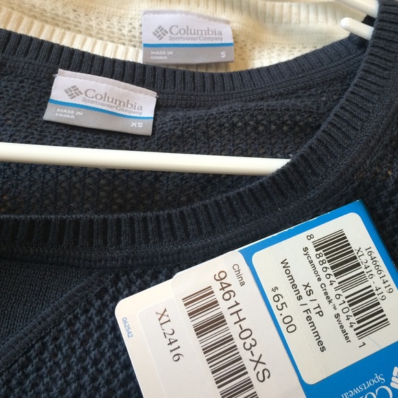 Columbia Sweaters (multiple colors). - Picture 2 of 2