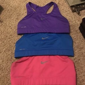 Nike dri fit sports bra