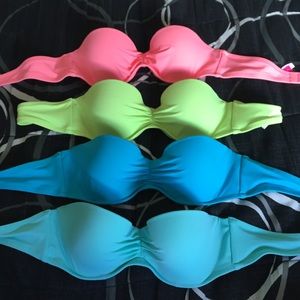 Strapless VS bikini top