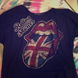 Urban Outfitters Rolling Stones Union Jack tee