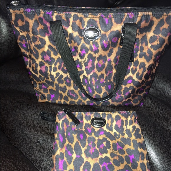 Authentic Coach (small) tote