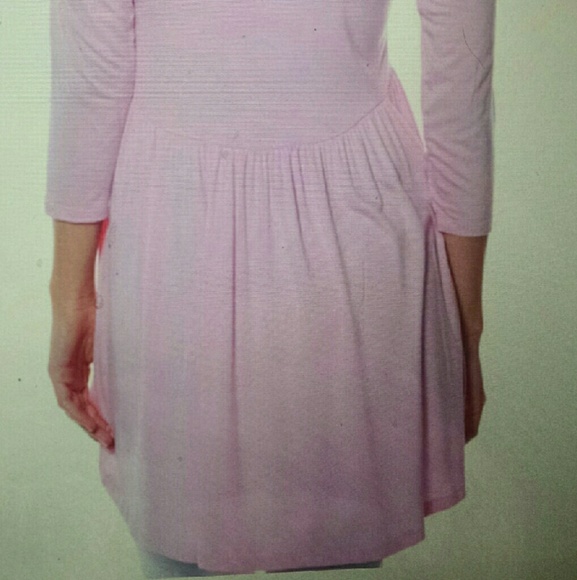 Flirty Pink Hi Lo Top/Tunic - Picture 4 of 6