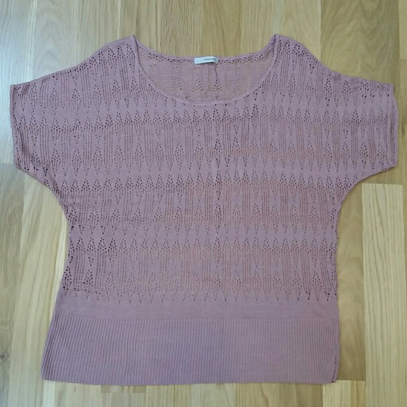 Sheer Mauve Top