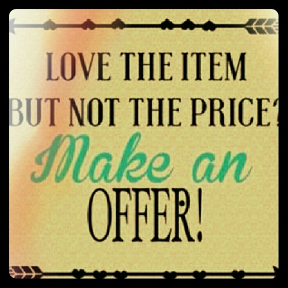 Reasonable offers considered
