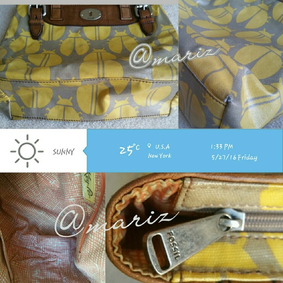 SALE! FOSSIL Ladybug Key Per Purse - Picture 2 of 4