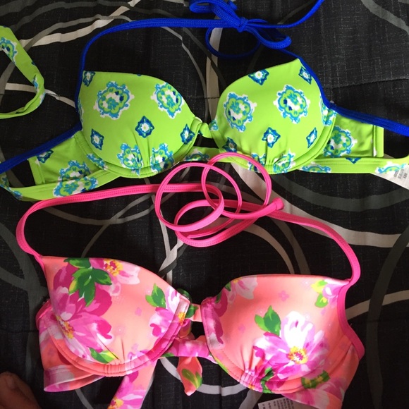 Gilly hicks halter bikini tops
