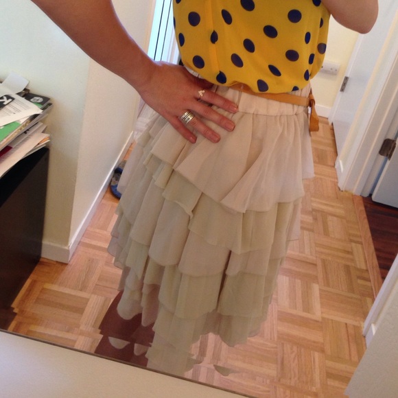 Romantic ruffled skirt - Picture 3 of 3