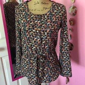 Floral print, XS Gap shirt