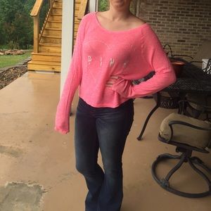VS PINK light sweater