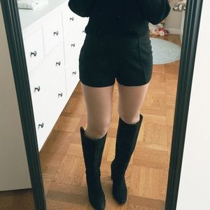 Rehab high waisted black shorts