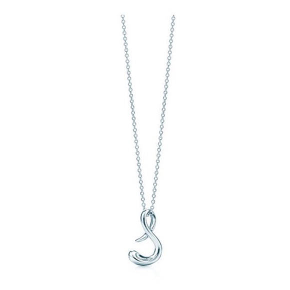 Tiffany Elsa Peretti "S" necklace