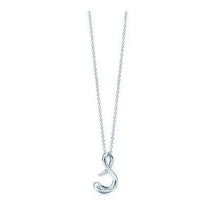 Tiffany Elsa Peretti "S" necklace