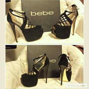 Bebe size 6 heel