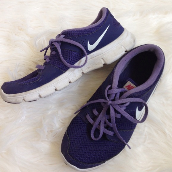 Purple Nike Running Shoes