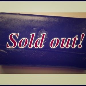Black genuine leather wallet