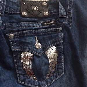 Skinny miss me jeans size 26