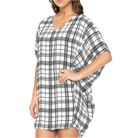 Mittoshop Grid drape dress (mini) - Picture 2 of 3