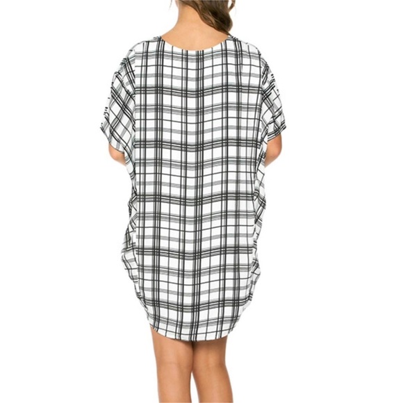 Mittoshop Grid drape dress (mini) - Picture 3 of 3