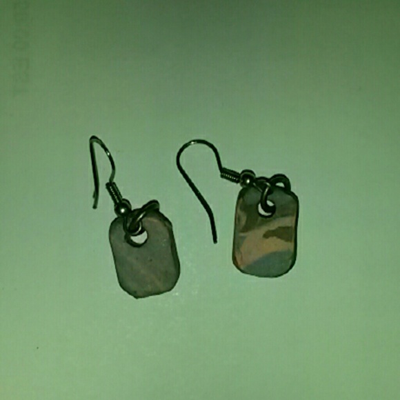 Ceramic earrings - Picture 2 of 2