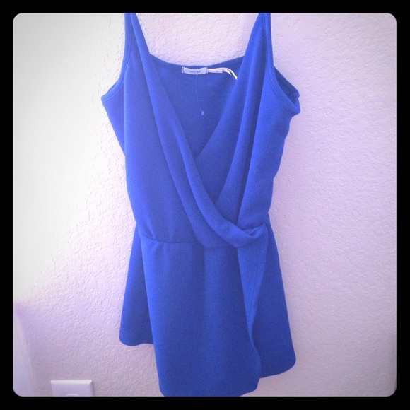 Urban Outfitters Blue Romper