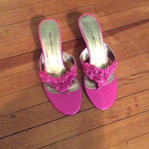Cute hot pink sandals