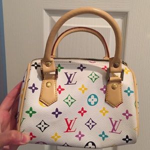 Small white purse