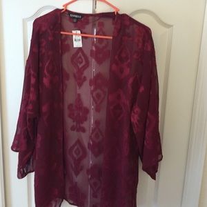 Beautiful violet blouse