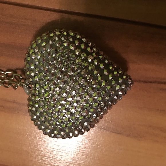 Cute long heart necklace