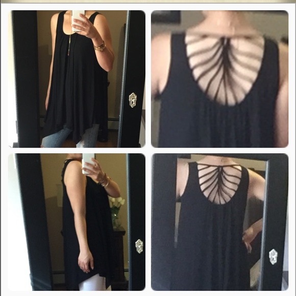 2 left💜Loose black top💜 - Picture 2 of 2