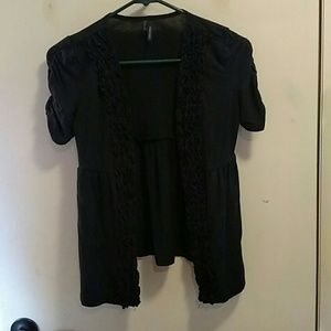 Maurice's short sleeve cardigan