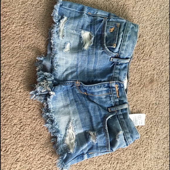 Abercrombie jean shorts