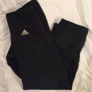 Adidas spandex workout capris