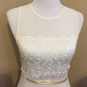 Lace Crop Top