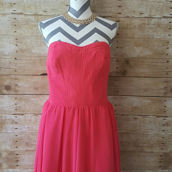 Guess pink dress